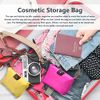 6pcs Travel Comestic Bags Multicolour Dumpling Shaped Storage Bag Small Zip Makeup Organizer Bag Waterproof Bathroom Toiletry Clutch Pouch for Girls Women