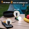 Rechargeable Camping Light Tent Lantern Hanging Tent Light Bulb 3 Lighting Modes