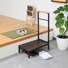 Entrance Stand, Width 23.6 inches (60 cm), Handrail Included, Stepladder, Entryway, Step Compact,