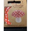 Mushroom Shaped Lantern Portable Paper Lantern Outdoor Decor 8”