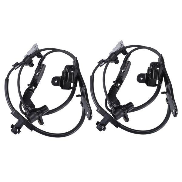 X AUTOHAUX 2pcs Front ABS Wheel Speed Sensor for Toyota Sequoia 2001-2007 for Toyota Tundra 2000-2006 Front Left Right ABS Brake Sensor No.89543-0C010/89542-0C010 W/O Stability Control