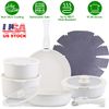 17Pcs Nonstick Cookware Set, Induction Pots & Pans with Detachable Handles