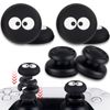 PlayRealm NO Falling Off Thumbstick Extender x 2 & Thumb Grip x 4 for PS5 & PS4 Controller (Rex)
