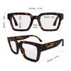 LONDON MOLE® Phoenix reading glasses | Cool oversized square/rectangular/trapezoidal shaped readers