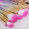 Docolor Makeup Brushes Sets 16piece,Premium Synthetic Professional Makeup Brushes with Rainbow Box,for Face Foundation Blending,Blush,Concealer,Hightlight,Eyeshadow,Eyeline,Lip Brush