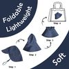 ECOSUMA 2 Pack Toddler Swim Hat 2-4T Gray/Navy