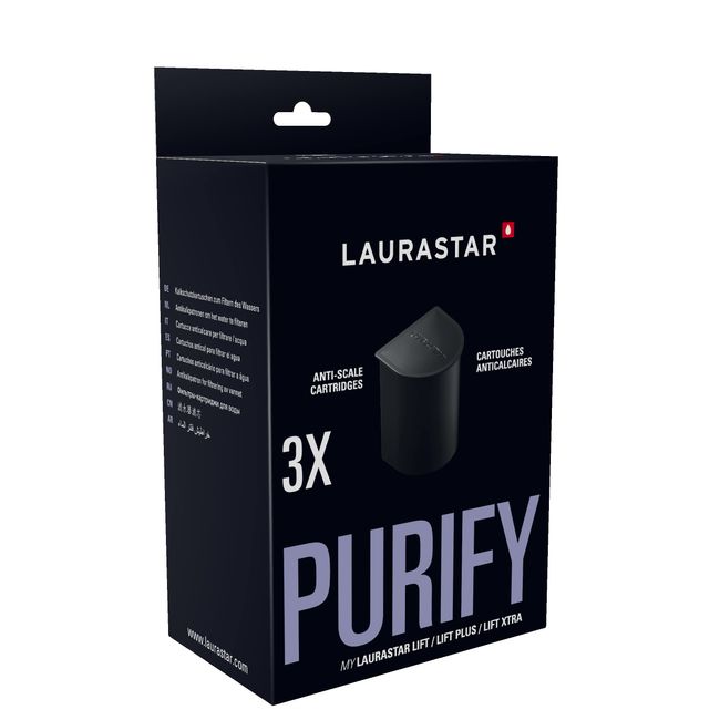 Laurastar Water Filter Cartridges (Set of 3 Granules & Cartridges)