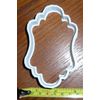 FANCY PLAQUE 1 FRAME PASTRY BAKING KITCHEN COOKIE CUTTER USA PR260