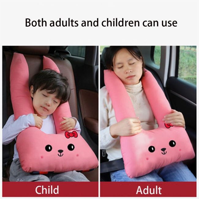 Seatbelt Pillow for Kids, for car booster seat, travel infant and toddler car  seat head and neck shoulder support protection belt cushion, adult  children's seat belt cushion 