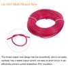 sourcing map 20AWG Stranded PVC Hookup Wire, Electrical UL1007 Tinned Copper Wire 30m/100ft Red for Internal Connecting