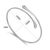 Philip Jones Silver Plated Teardrop Bangle