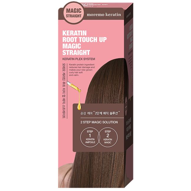 Moremo Keratin Root Touch Up Magic Straightener for Curly Hair