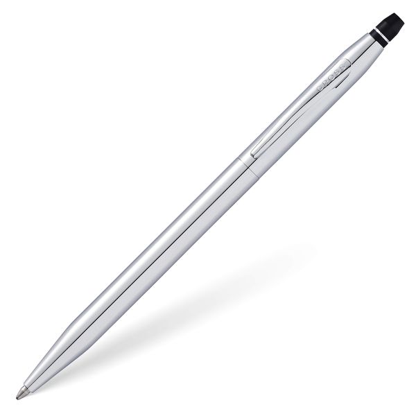 Cross Click Refillable Ballpoint Pen, Medium Ballpen, Includes Premium Gift Box -Polished Chrome