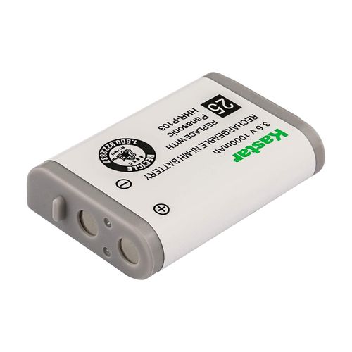 Kastar HHR-P103 Battery (1-Pack), Type 25, NI-MH Rechargeable Battery 3.6V 1000mAh, Replacement for Panasonic HHR-P103 / P-P103, AT&T, GE, Vtech Cordless Phone (Detail Models in The Description)