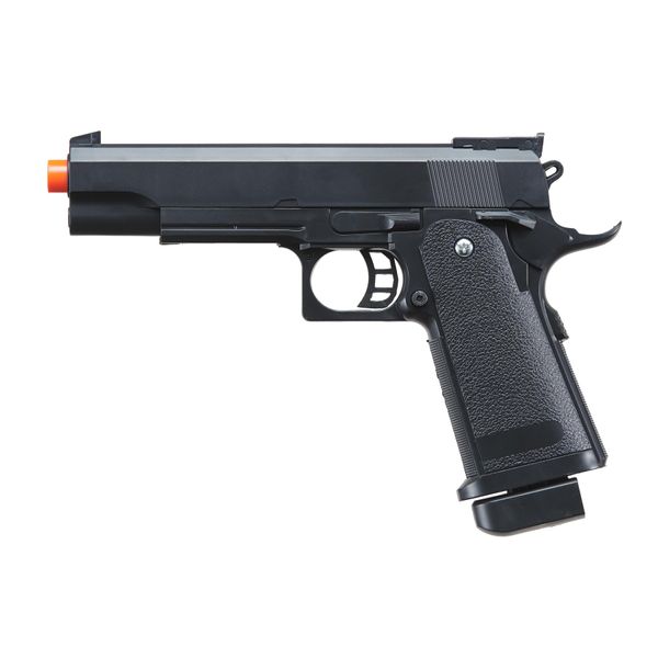250 FPS M1911 Custom Durable Plastic Spring Airsoft Pistol (Color: Black)