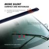High elasticity Mute boneless Windshield Wiper Blades Size 26" & 17" - U/J-HOOK