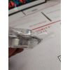 2.68 inch White Metal Closet Pole Socket, 1 Set With Hardware #cps125 (T3#67)