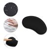 1 Piece Ergonomic Wrist Rest with Memory Foam - Black Pad Set