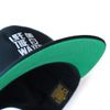 Blue Storm BSJ-HW022D Basic Flat Cap, Black, Black