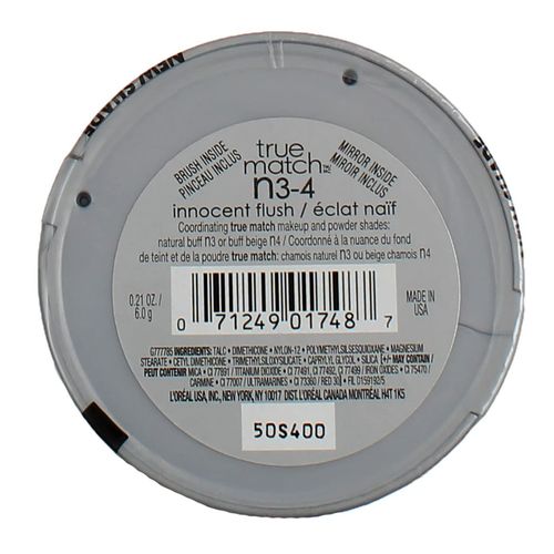 Loreal Paris True Match Super Blendable Innocent Flush Neutral Blush -- 2 per case.