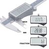 Dclr0805 Electronic Digital Micrometer Caliper Inch/metric/fractions 08" /200mm 
