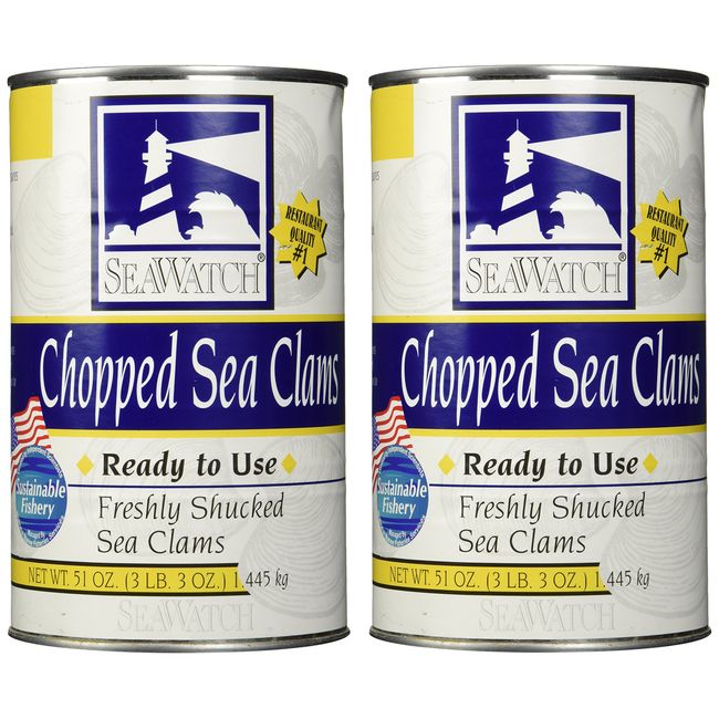 Chopped Sea Clams 2/51 Oz. (Basic pack)