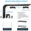 Kitchen Orbit Led Adjustable Tank Light Black Low Profile Universal Fit