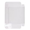 25 Clear Plastic PET Boxes Wedding Crafts Display Box 4.5" X 4.5" X 3/4"