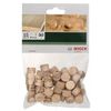 Bosch 2609255320 Wood Tenons with Diameter 15mm/ Thickness 10mm