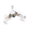 kenable IDC Punch Down to RJ45 Plug for Cat6 Solid Network Ethernet Cable Connector
