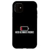 iPhone 11 Need Ultimate Frisbee Low Battery Funny Ultimate Frisbee Case