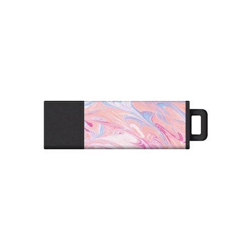 Centon Electronics DataStick Pro2 USB 2.0 Flash Drive, Portable USB Drive, Durable Casing, Versatile USB Stick, 32 GB Storage Capacity, Marble-Bubblegum