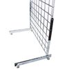 GridMesh Single Sided Stand - 1280mm High (4ft 2in) - Includes 'L' Legs Heavy Duty Grid Panel