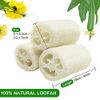 6 Pcs Natural Loofah, Exfoliating Luffa Natural Loofah Sponge Body Scrubber For Bathing And Back Caring Spa, 4 Inch Length Organic Loofah Loofahs Sponges For Shower Scrubbing And Kitchen Cleaning
