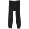 Duofold Men's Mid Weight Wicking Thermal Pant, Black, Medium
