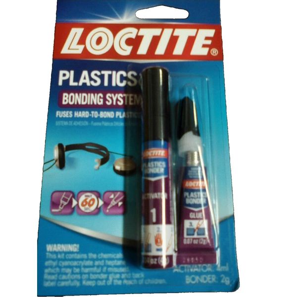 Loctite All Plastics Super Glue  #681925   1 package NEW