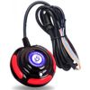 YFFSFDC PC Power Supply Replacement Button, PC Power Switch, External Power Button, Computer Reset Switch for Desktop Computer Case, Power Lamp, HDD Lamp, Reset, Cable, Power Indication Light,