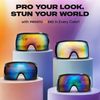 ProStunnerz Oversized Sunlasses (Black/Green)