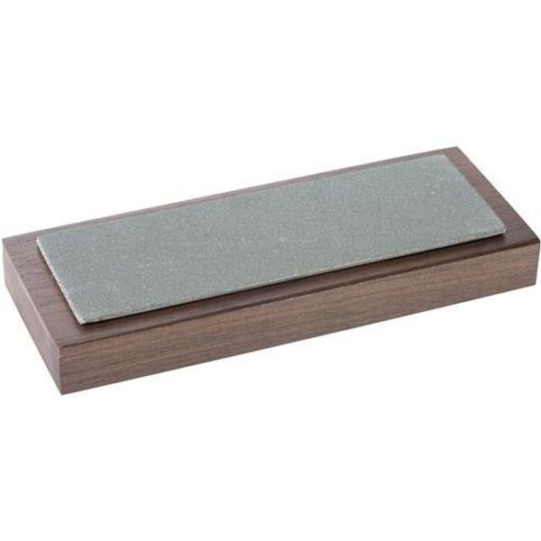 EZE-LAP 62F 2 by 6 Fine Diamond Stone on a Walnut Pedestal by EZE-LAP
