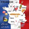 20 Napkins A Journey Through France 33 x 33 cm