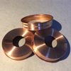 3x Solid Copper Soap Pump Dispenser *Lid Adapters* for Mason Jars