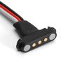 INJORA Magnetic Snap-on JR Extension Cable for RC Models, 5PCS (20cm)