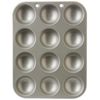 Dexam Non-Stick 12 Cup Mince Pie, Carbon, Grey