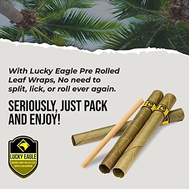 All Natural Non-Tobacco Corn Husk Wrapper Leaves for Rolling and