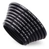 XCSOURCE 16pcs Adapter Ring Set 8 Step Up Rings + 8 Step Down Rings Filter Adapters 49-82mm 82-49mm DC147