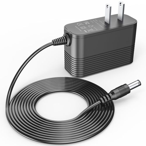 12V Power Adapter for Record Player Speakers Compatible with LP&No.1, Sony, 1byone, Audio-Technica, Record Player Speakers Power Cord Adapter