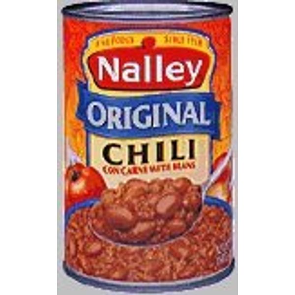 Nalley Original Chili Con Carne with Beans, 14 Ounce (Pack of 12)