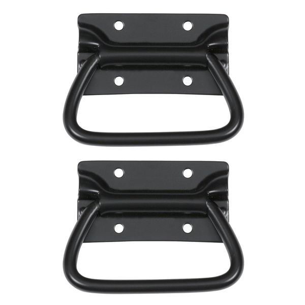 RilexAwhile Stainless Steel Pull Handles for Toolbox Lifting Door Chest 4 Inch (2pcs)