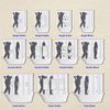 Off The Wall Plates - Nude Shower Silhouette - Triple Gang Light Switch