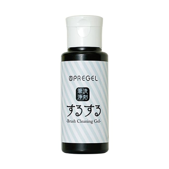 PREGEL Gel Brush Cleaner PG-BWS-75 Brush Cleaner Surusuru 75g [Nekoposu Not Available] Nail supplies specialty store